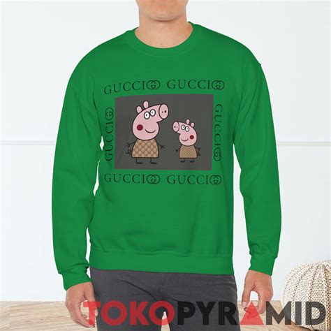 peppa pig gucci shirt buy|gucci flying pig sweatshirt.